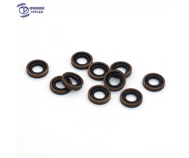 SPGO piston oil seal PTFE Combined seals for holes modify Polytetrafluoroethylene NBR O-ring non-standard factory customized OTPLKH