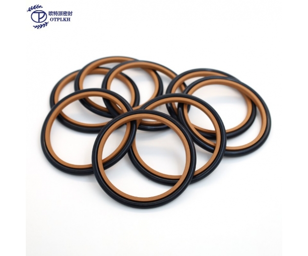 Step seal PTFE Piston Rod Combination seals Polytetrafluoroethylene add Copper powder NBR o-ring non-standard factory customized OTPLKH