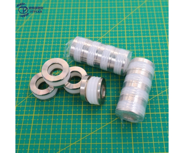V-shaped combination seal Piston rod UHMWPE seals Stainless steel ultra high molecular weight polyethylene UPE 5 pcs set Non-standard parts factory customized OTPLKH