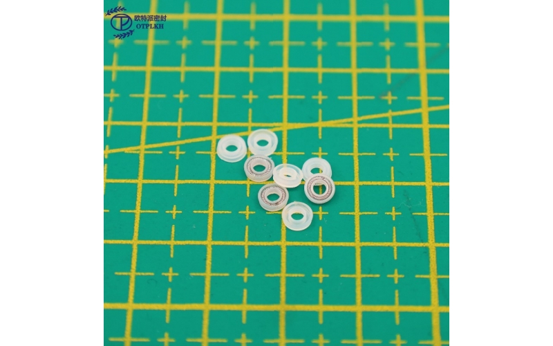 孔用泛塞封 UHMWPE彈簧密封件超高分子量聚乙烯UPE密封圈 X型斜不銹鋼彈簧 非標(biāo)件異形件廠家定制 歐特派密封OTPLKH